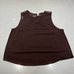 Lululemon Sculpt Cropped Tank
